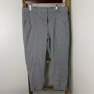 LOFT The Rivera Plaid Slim Pants Size 12
